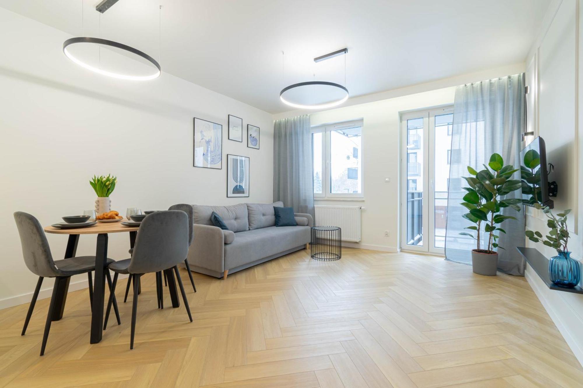 Blue Apartment Ceglana - Free Parking - Self Check-In Katowice Exterior foto