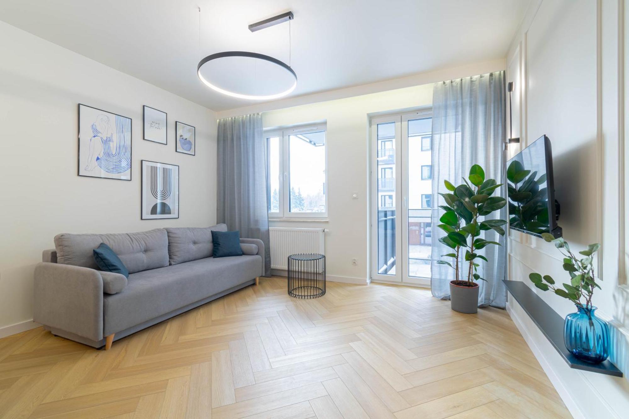 Blue Apartment Ceglana - Free Parking - Self Check-In Katowice Exterior foto