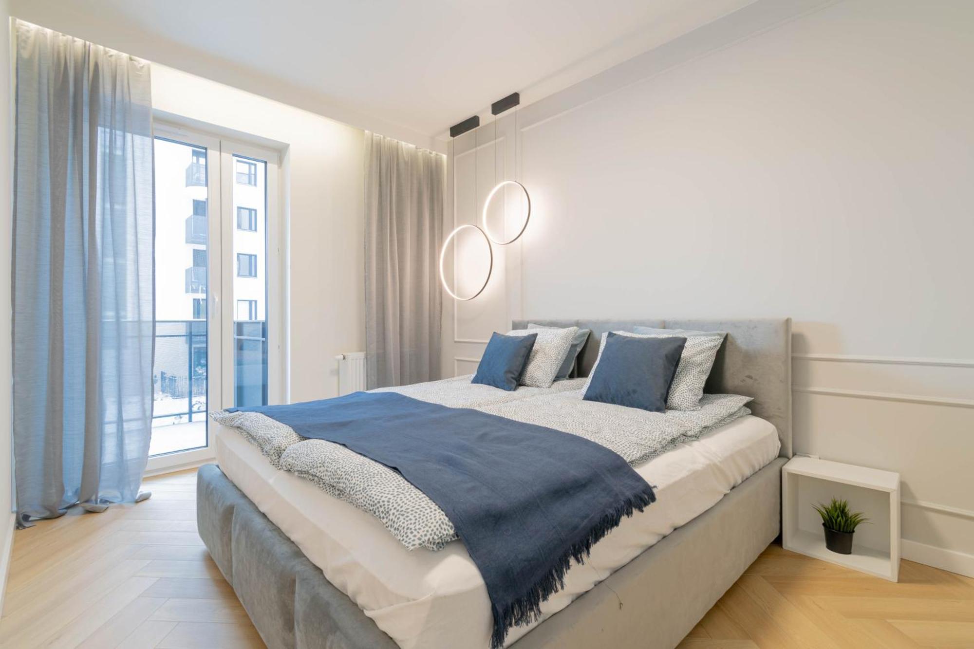 Blue Apartment Ceglana - Free Parking - Self Check-In Katowice Exterior foto