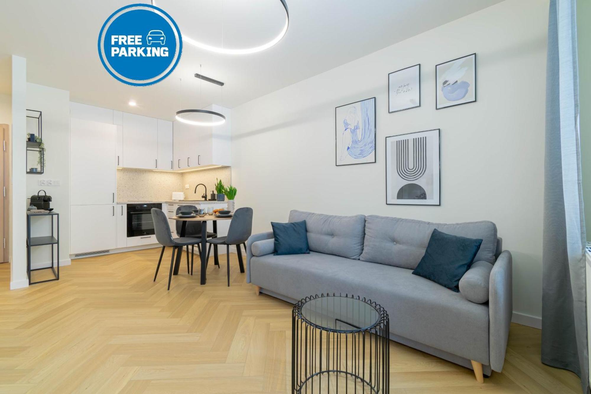 Blue Apartment Ceglana - Free Parking - Self Check-In Katowice Exterior foto